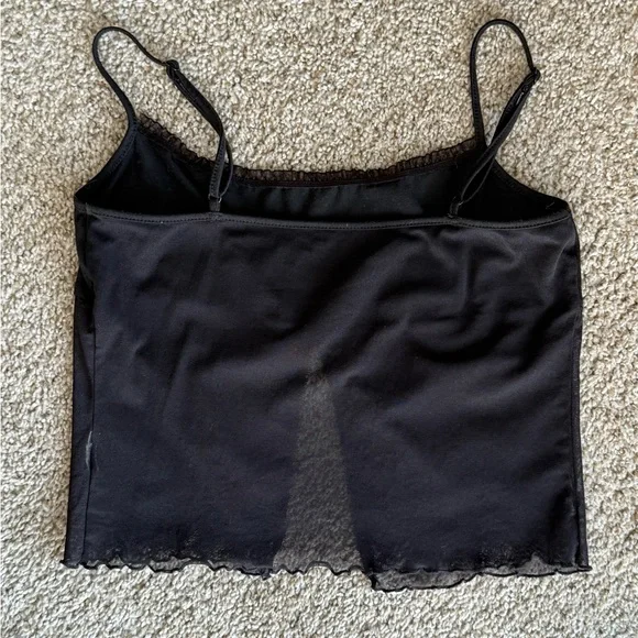 Y2K Tank Top- Black - Picture 2 of 2
